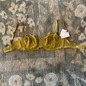 NWT Target Auden agree Unlined Balconette Underwire Bra in 34DD